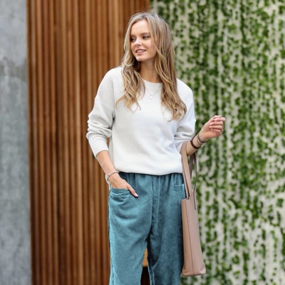 Corduroy Pocket Front Pants - Picture 2 of 2